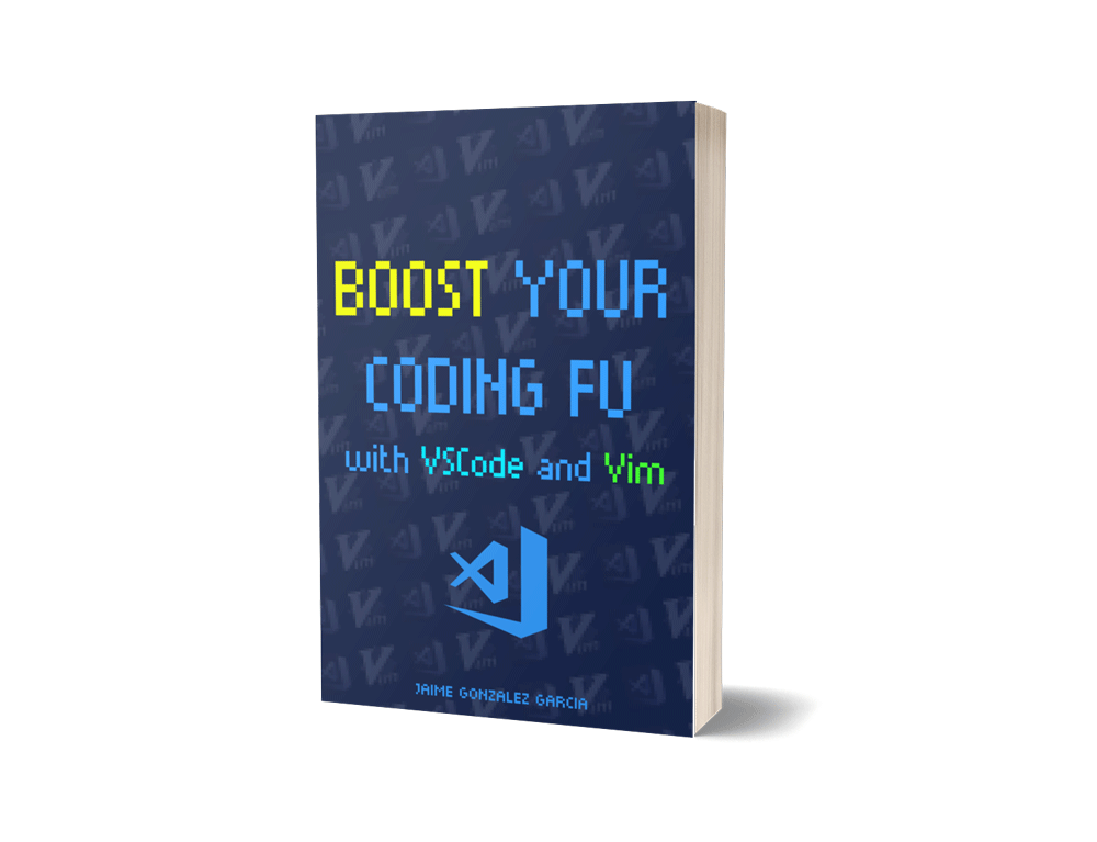 Boost Your Coding Fu With Visual Studio Code and Vim The Book Cover image