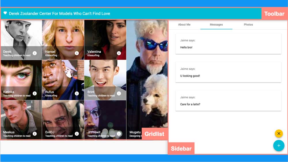 Final app with Angular Material Final app with Angular Material