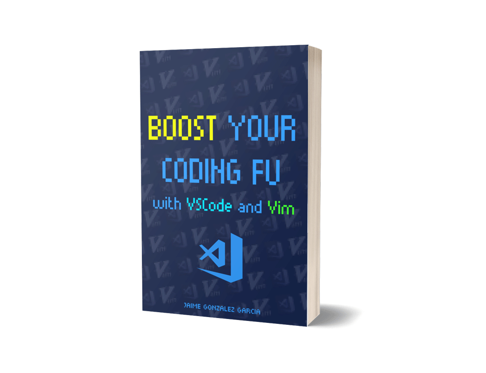 Boost Your Coding Fu With Visual Studio Code and Vim The Book Cover Boost Your Coding Fu With Visual Studio Code and Vim The Book Cover image