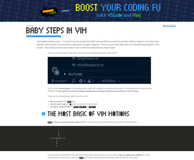 Boost Your Coding Fu With Visual Studio Code and Vim The Book a Sample Chapter Boost Your Coding Fu With Visual Studio Code and Vim The Book a Sample Chapter