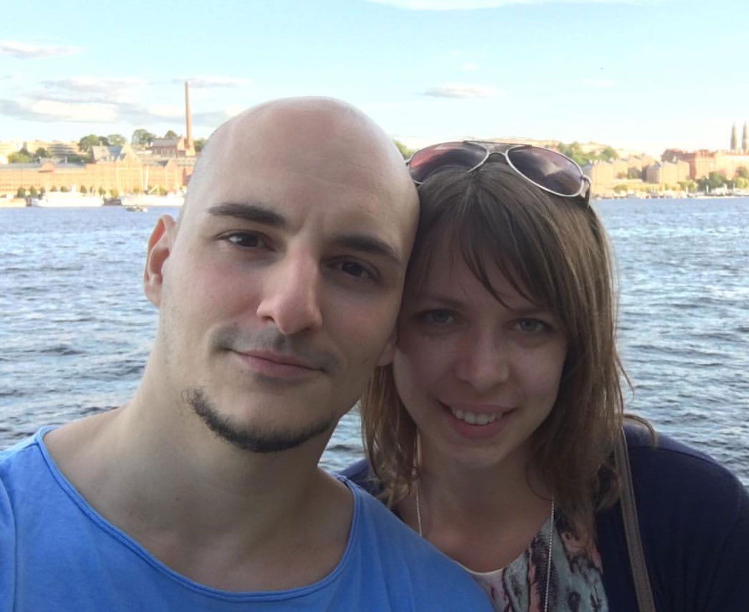 Malin and I in Stockholm Malin and I in Stockholm