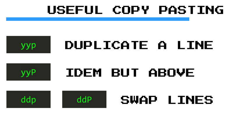 Vim useful copy pasting