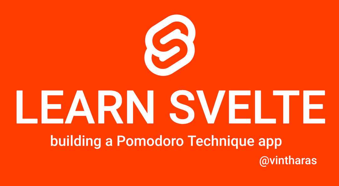Discovering Svelte A Banner with the text Discovering Svelte and the Svelte logo