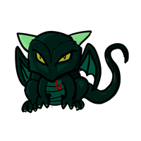 A magic dragon familiar A magic dragon familiar